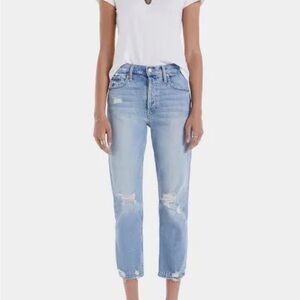 MOTHER denim The Tomcat crop in Confession size 27